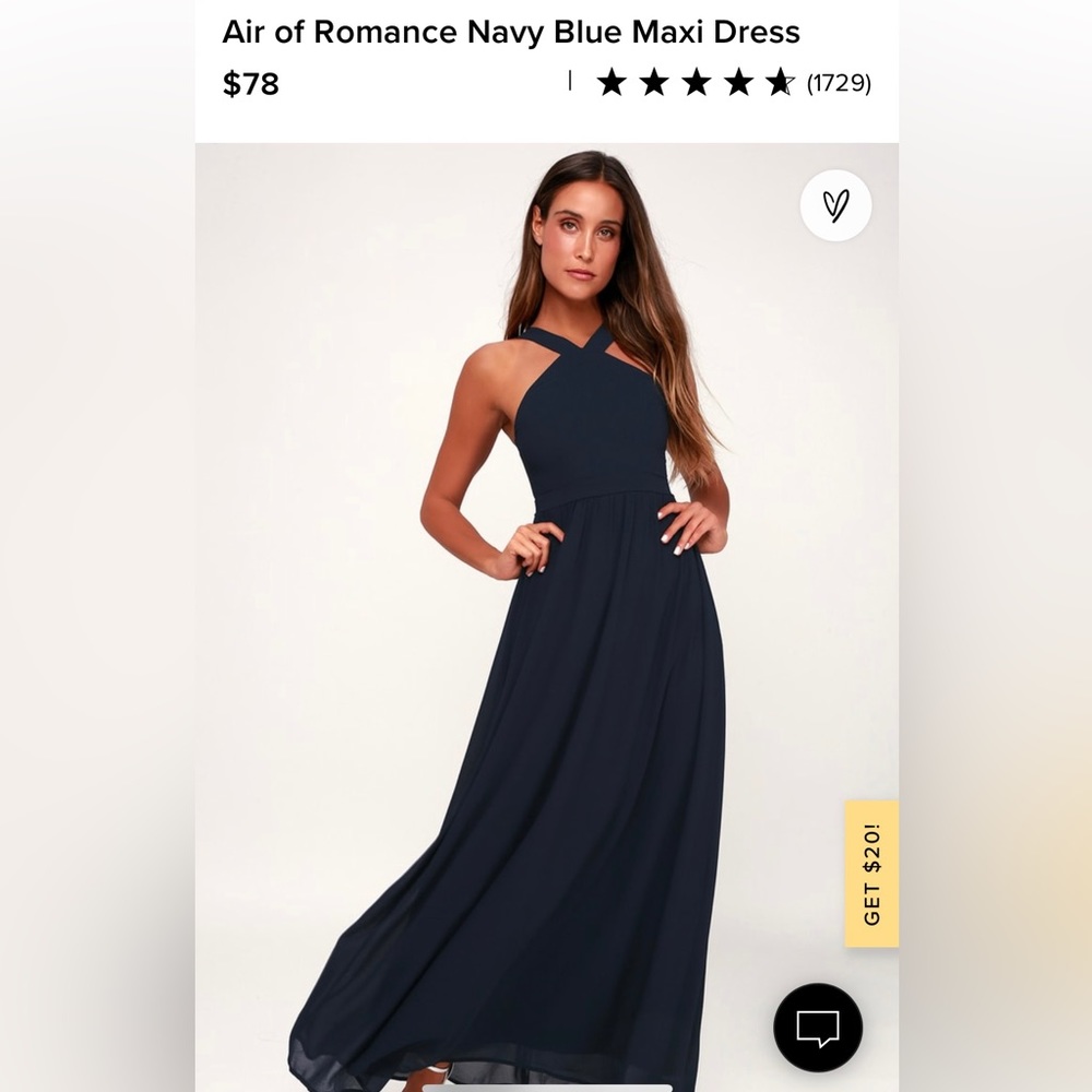 Lulus Air of Romance Maxi Dress